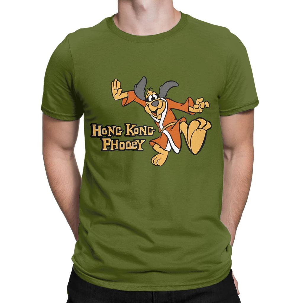 sticker hHong kKong Phooey of kung fu Funny Graphic 100 Cotton TShirt hHong kKong Phooey Tops Tees For Unisex
