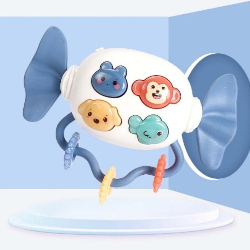 

Цукеркова Музика Дитяча Брязкальце Дитячі Іграшки 0-1 Рік Новонароджений Заспокійливий Ручний Корисний Інтелект Музика Рання Освіта синій