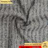 Spring/Summer 150g Chunky Ribbed Knit Wool-Polyester-Linen Wide Stripe Fabric for Fashionable Skirts and Cover-ups.
