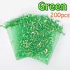 50-200pcs Moon Stars Drawstring Organza Bags Jewelry Gift Bags Pouches Gold Star Organza Favor Pouches for Christmas Wedding
