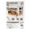 Tsukurundesu® DIY Miniature House Creator Series (Bakers) with Japanese Instructions