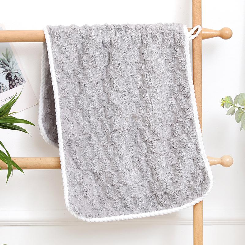1/4-teiliges supersaugfähiges Handtuch aus ultrafeinen Fasern für Erwachsene, schnelltrocknendes Handtuch mit Struktur, weiches Badetuch aus verdicktem Korallensamt