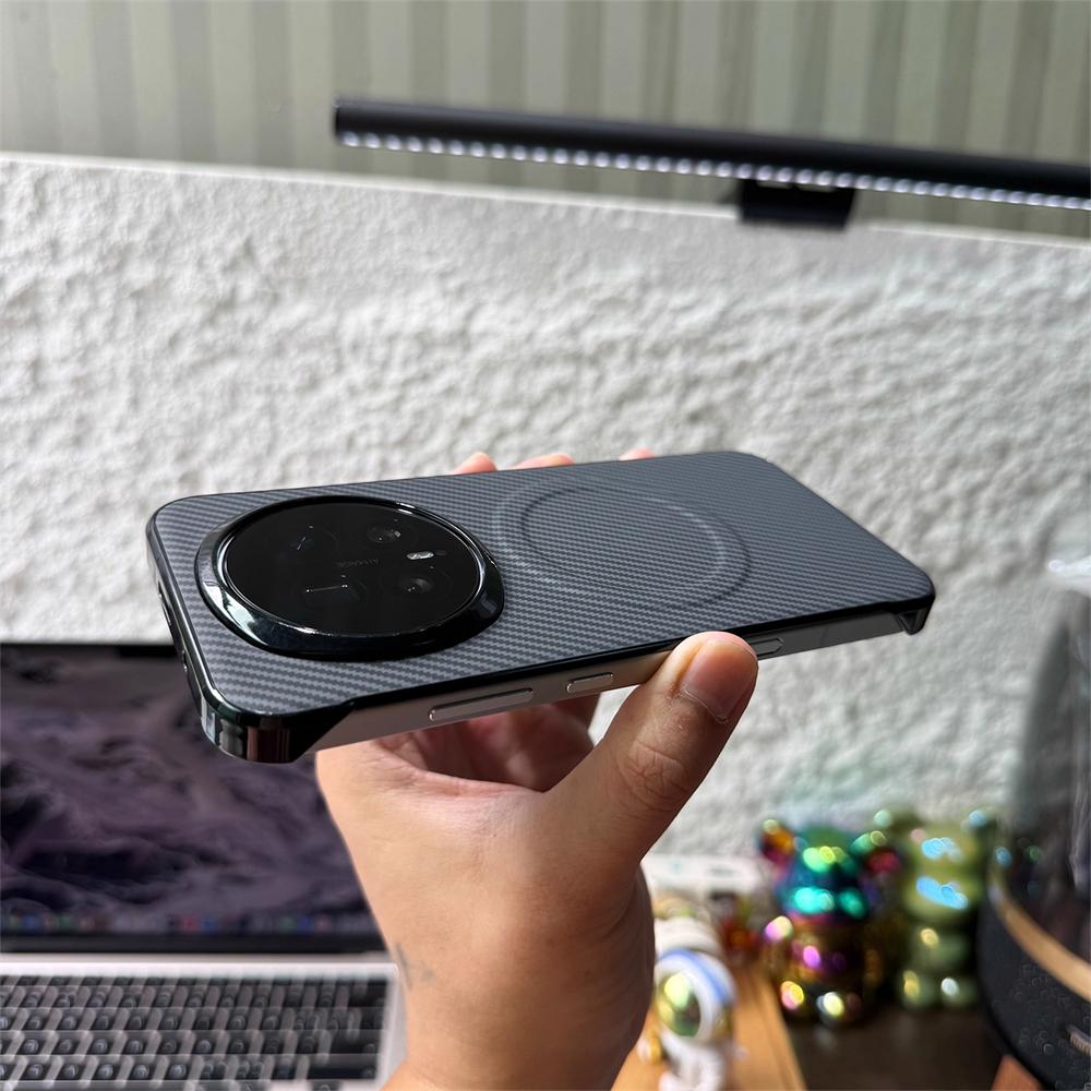 Slim Carbon Fiber Pattern Magnetic Anti-Drop Case For Honor Magic 8 7 6 Pro 500 400 200 Pro 300Ultra Shockproof Protection Cover