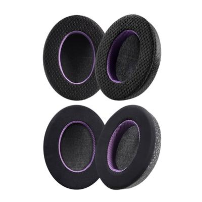 Memory Foam Ear Cushions Compatible for Cloud Flight/CloudX/Cloud2/Cloud3 Headphone Breathable Fabric Earcups Earpads
