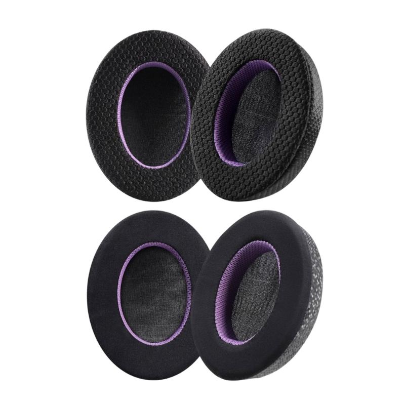 Memory Foam Ear Cushions Compatible for Cloud Flight/CloudX/Cloud2/Cloud3 Headphone Breathable Fabric Earcups Earpads