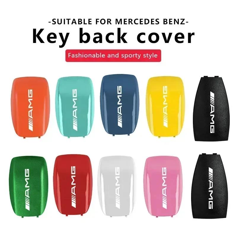 BUC1 Car Sticker For Mercedes-Benz Key Cover AFFALTERBACH AMG Key Shell Cover class A B C E S GLC GLA GLE GLS CLA CLS W205 W206 W204