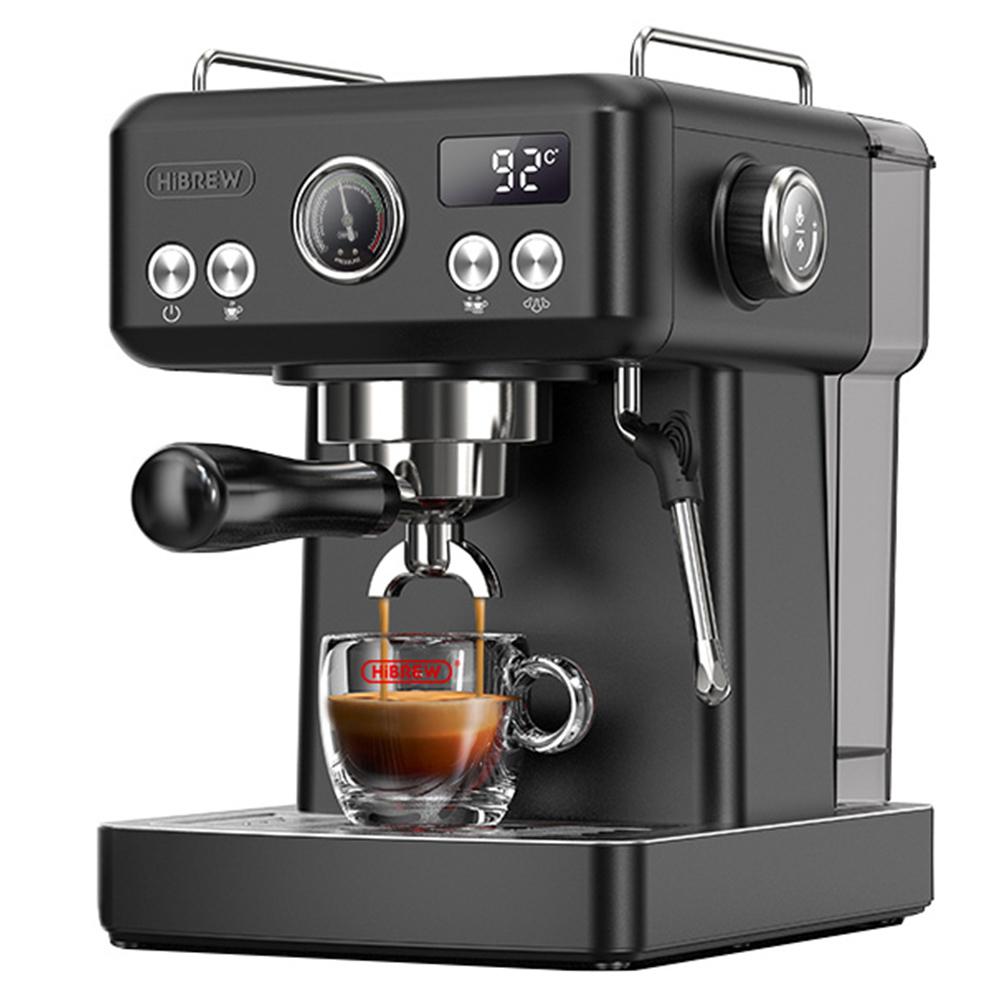 HiBREW H10A Semi Automatic Espresso Coffee Machine, 19Bar Pressure, Milk Frother