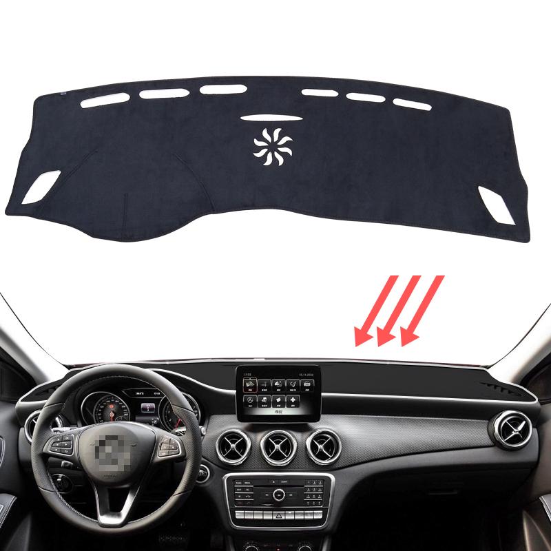 

Car Dashboard Mat for Mercedes Benz GLA GLA180 GLA200 GLA220 GLA250 220 220d AMG Sunshade Protective Carpet Dash Pad Dashmat
