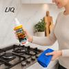 Spray Sgrassante Taglia Grasso, Spray Pulitore per Griglia, Rimuovitore Potente Pulitore per Cucina, Rimuove Efficacemente Macchie Sgrassatore, per Griglie BBQ Forni Piani Cottura