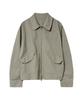 Parakeet Vintage Washed Cotton Work Jacket (Khaki)
