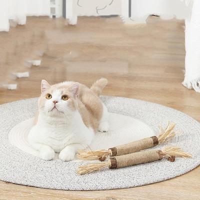 Pet Toys 1PC Cat Dog Chewing Teething Stick Teasing Love Pet Teasing Bite-resistan Supplies