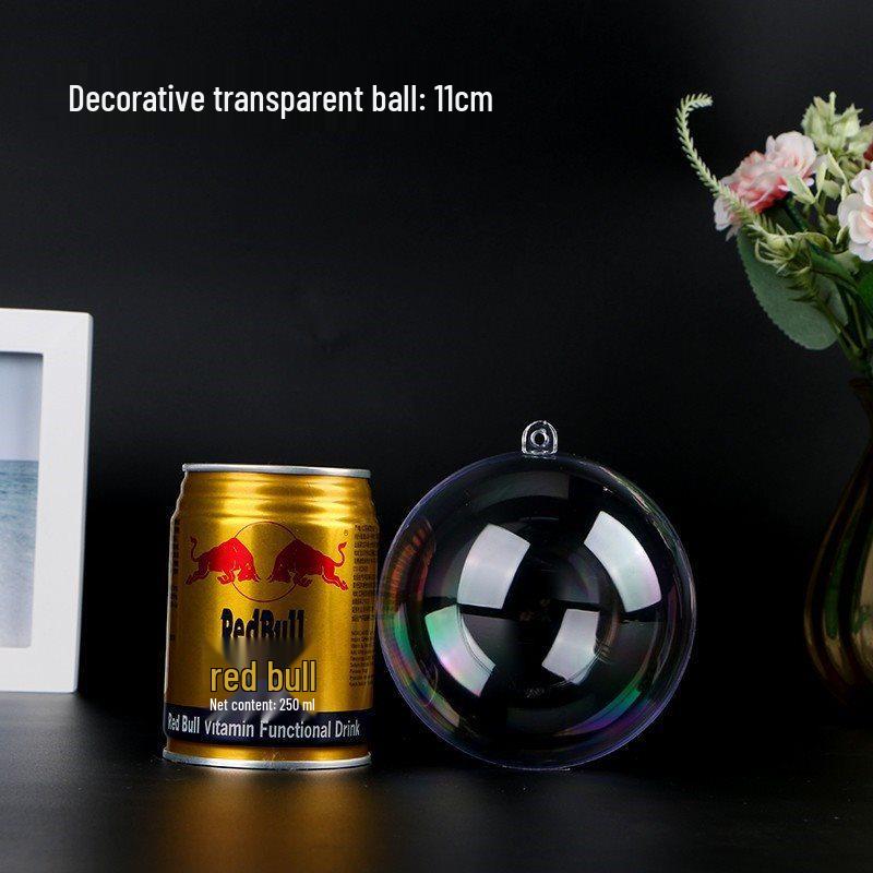 2-40CM Acrylic Transparent Hollow Ball for Wedding and Mall Decorations