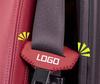 Mazda Modified MS Genuine Leather Seat Belt Cover, Buckle Cover, Genuine Leather Seat Belt