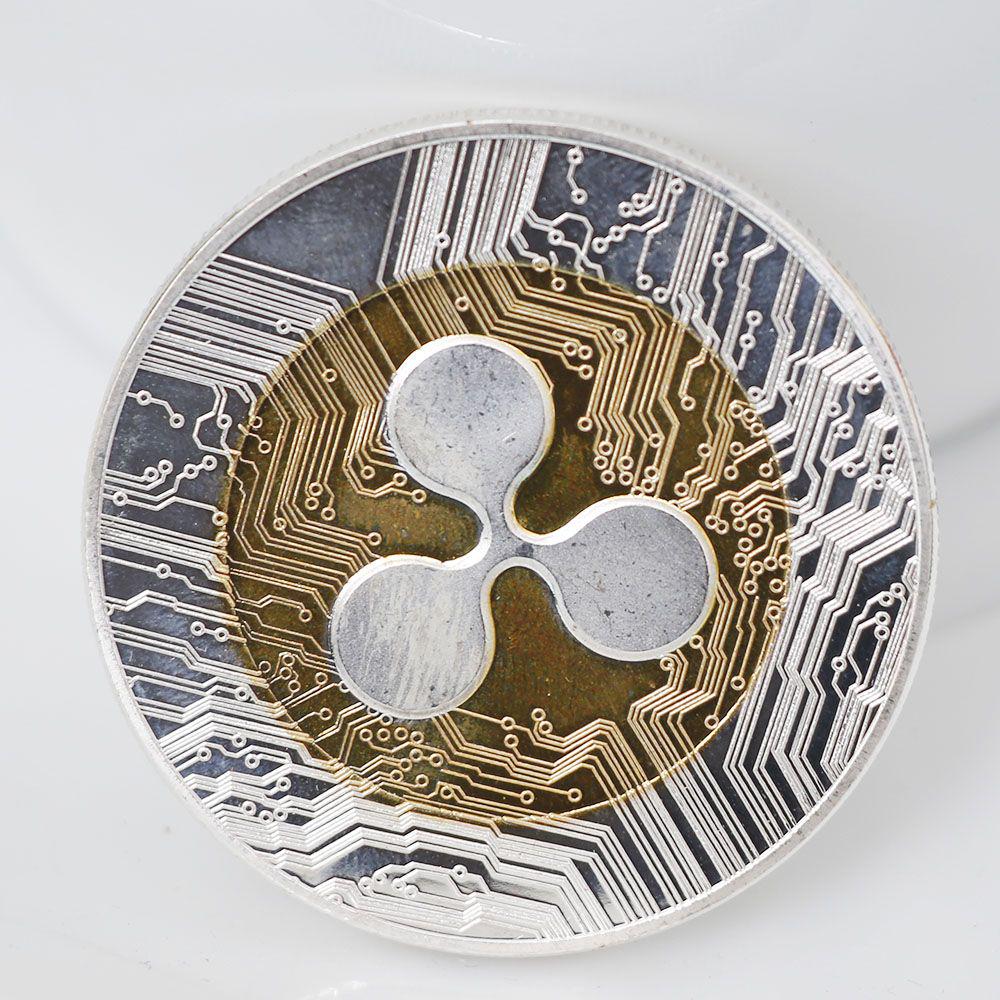 Moneda conmemorativa de Ripple, redonda, de metal, coleccionable, de  regalo, de criptomoneda XRP de dos colores. comprar a buen precio — entrega  gratuita, reseñas reales con fotos — Joom
