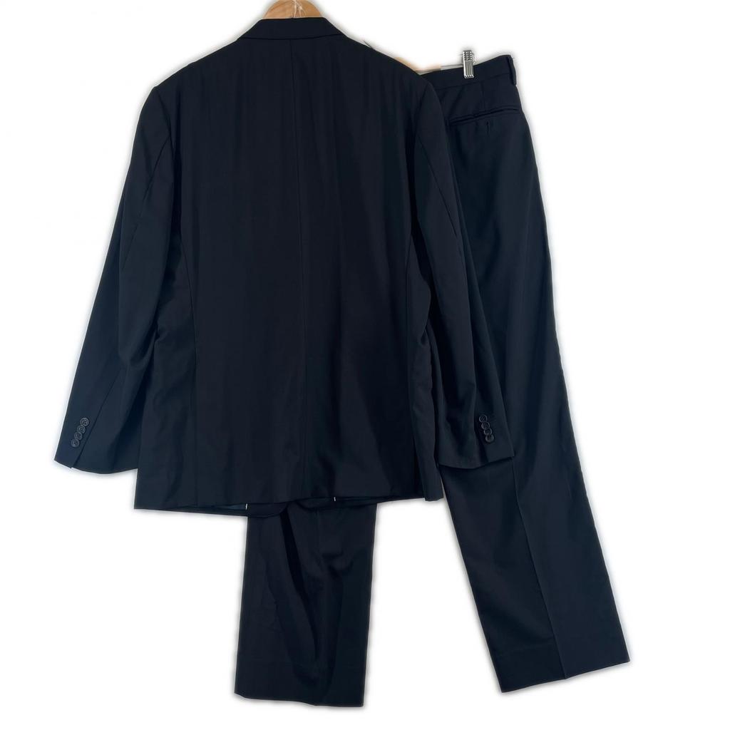 VERSACE Plain setup black mens 56 used