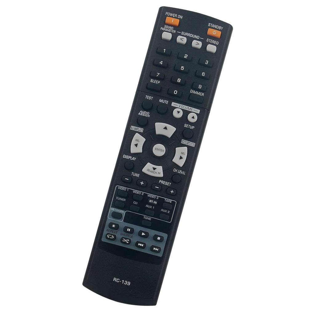 RC139 Replacement Remote Control Receiver Replacement for AVR-810 AVR-810BKEU 4990204006 Remote Controller