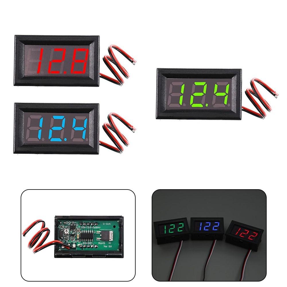 

LED Voltage Table DC 5-120V LED Display Digital LED Voltage Table New червоний