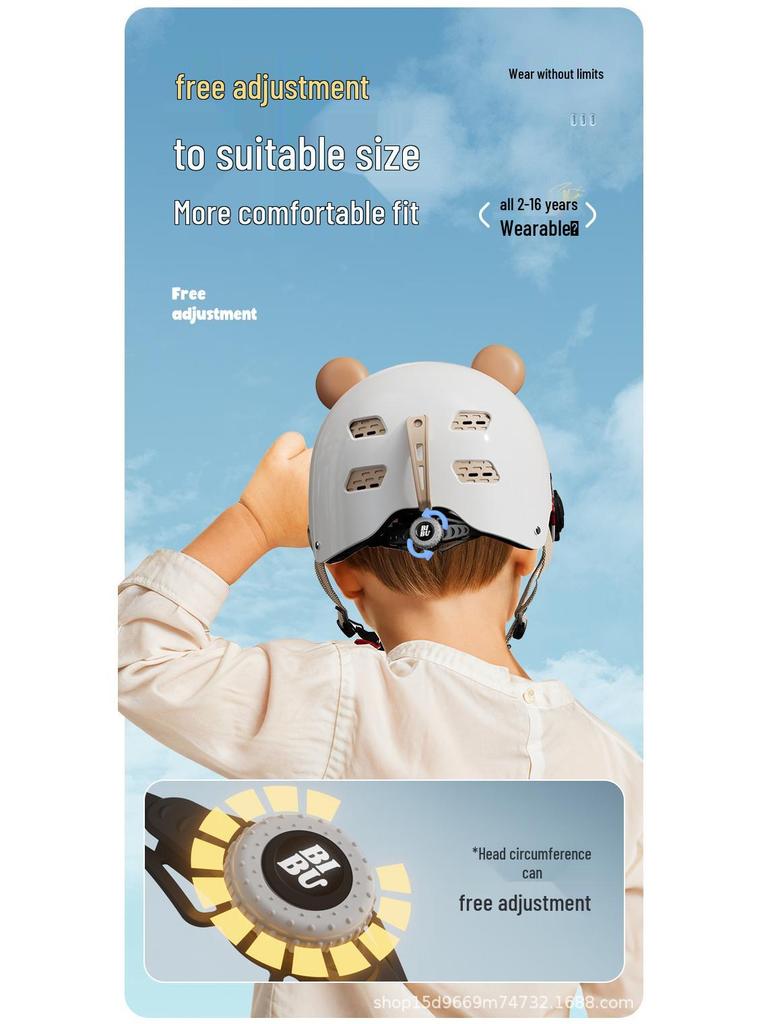 3C Certified Kids' Electric Cycling Helmet - Safety for Boys & Girls
