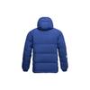 Li Ning Basketball Series Casual Short Hooded Down Jacket Winter Men Jackets Blue AYMQ095-3