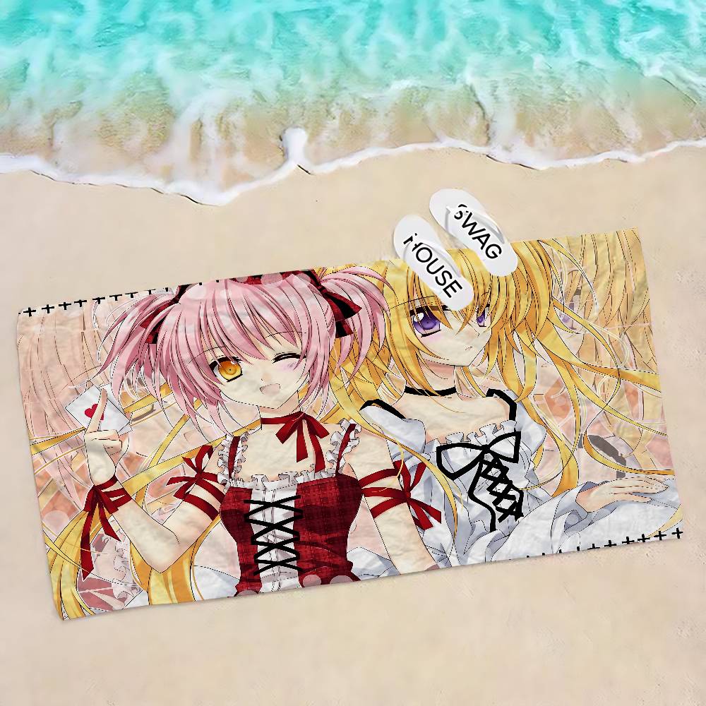 Shugo Chara Japan Anime Anime Beach Swimming Towel Soft Absorbent Washcloth Children's Gifts for Kids Travel Camping Gym