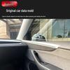 Model/Y Door Trim Sticker Type Color Change Covers - 4-Piece Injection Molded ABS Set