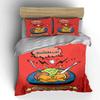 Egg characters with utensils. Bedding sets Duvet cover sets Duvet covers Pillowcases(1 * Duvet Cover 2 * Pillowcases without duvet insert)