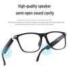 Premium AI Translation Smart Glasses with Music, Calls, Noise Reduction, Meeting Notes, and Extended Battery Life