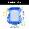 Set of 6 Magnetic Drawing Board Keychains Doodle Pad Key Ornament Plastic Texture Key Pendant Suitable for Students