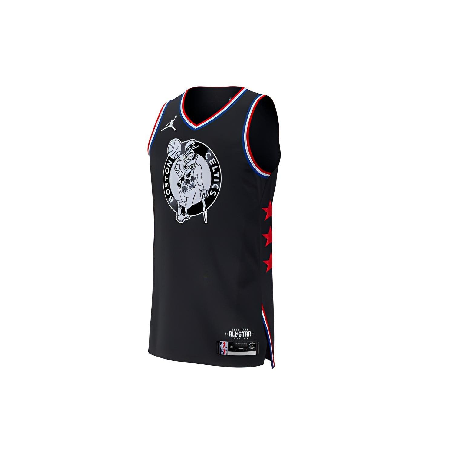 Air Jordan NBA Basketball Sports Vest Jersey 2019 All-Star Boston Celtics Kyrie Irving 11 Black Men s AQ7288-016 S