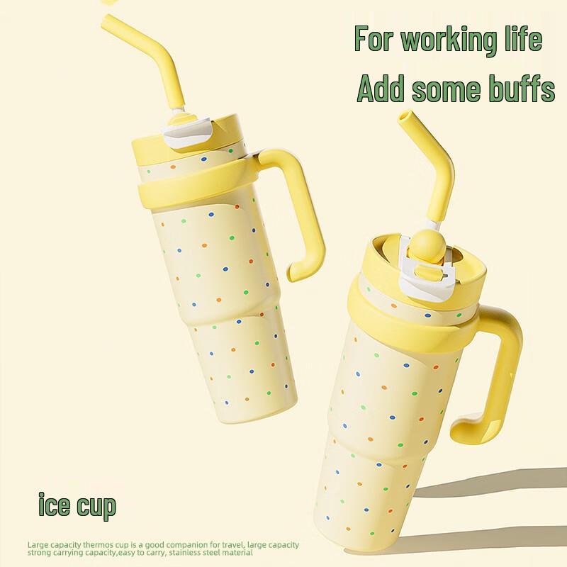 DOPINK 1000ML Giant Insulated Coffee Mug