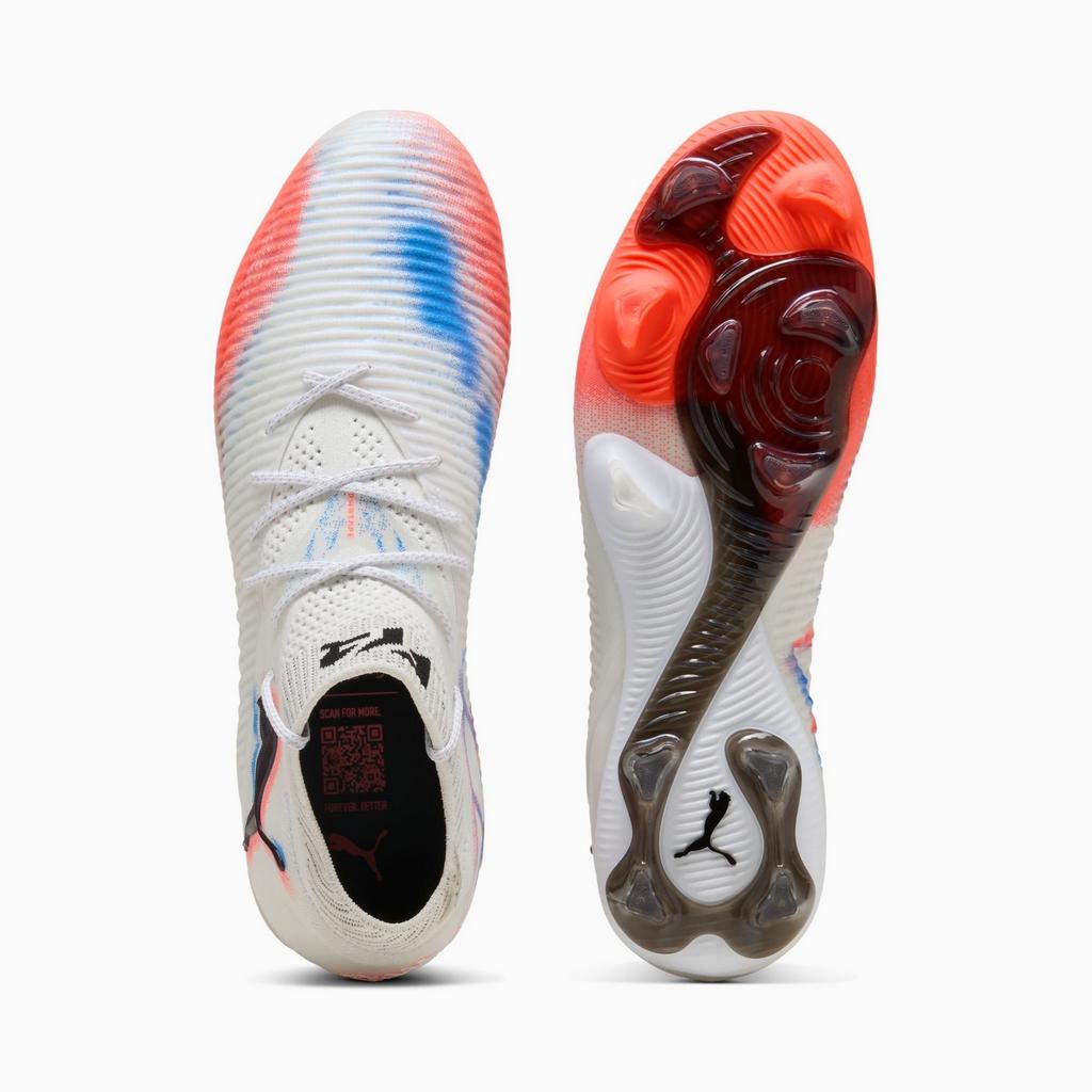 Men's Puma FUTURE 8 ULTIMATE FG Cleats White 10858101 Size 42