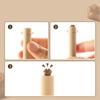 2 Stück süße Katzenpfoten-Gelschreiber-Set, drehbar, offen, 0,5 mm Kugelschreiber, schnell trocknende schwarze Farbtinte zum Schreiben von Geschenken