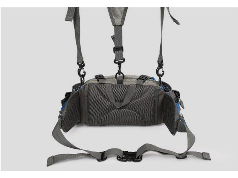 2025 Multifunctional Outdoor Waist Bag for Hiking, Climbing, and Cycling – Unisex Water Bottle Backpack