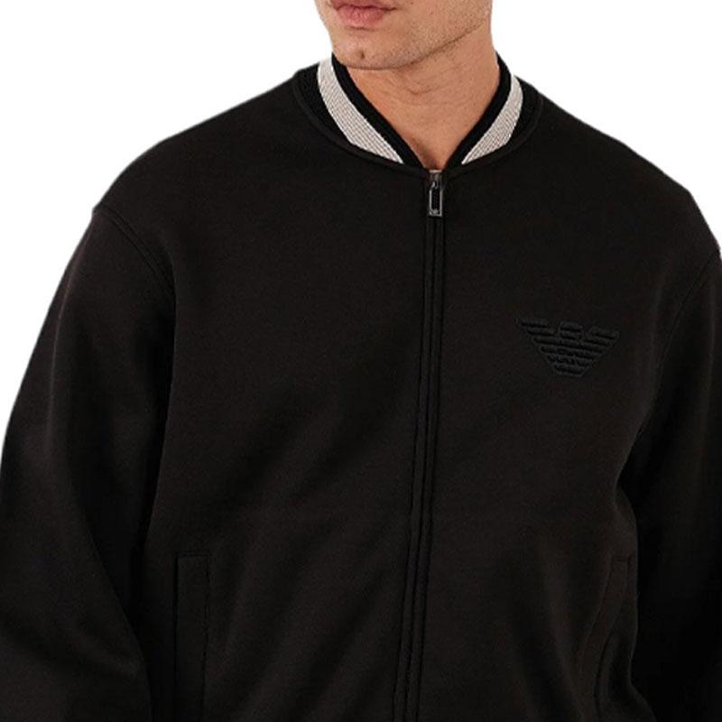 Emporio Armani Eagle-patch zip-up bomber jacket EM002877-AF17545-UC001