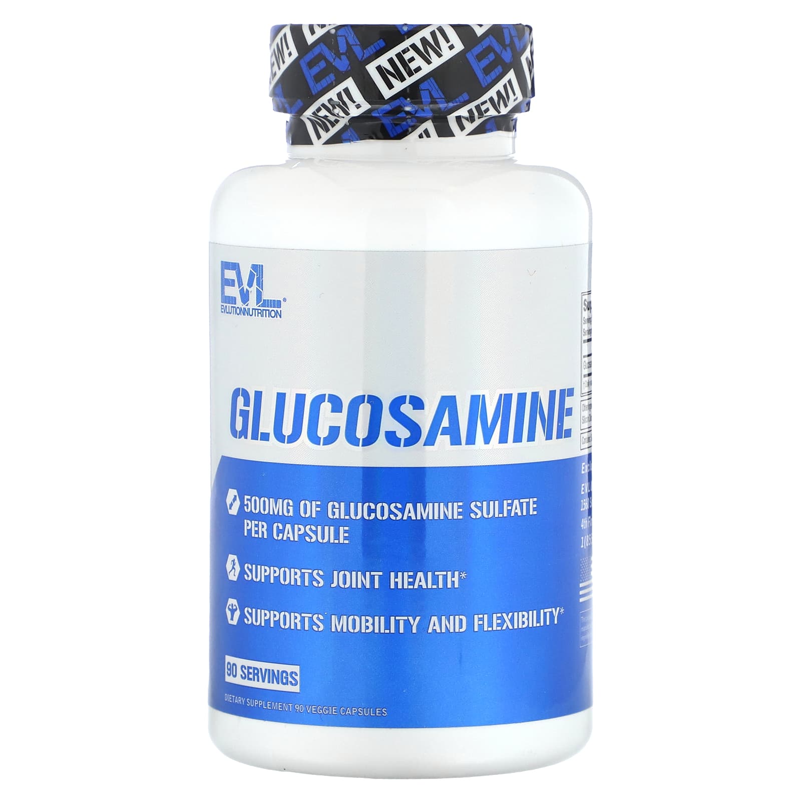 

Glucosamine, 500Mg, 90 Veggie Caps