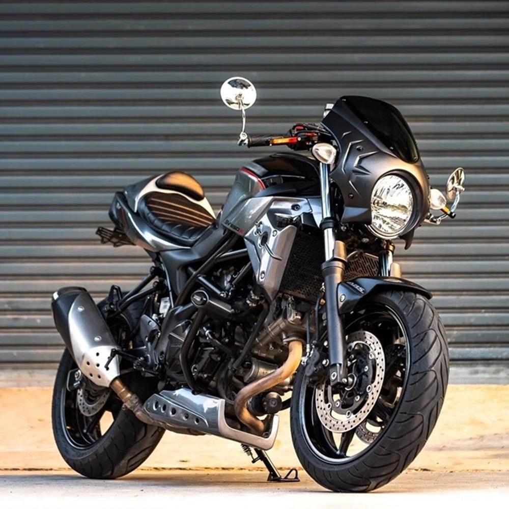 Motorcycle Accessories Headlight Fairing Front Head Windshield Cover Windscreen For SV 650X 2020 SV650X 2019 SV 650 X