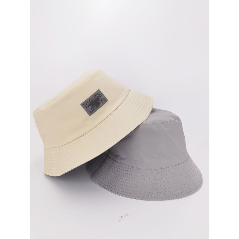 Summer New Triangular Letter Fisherman Hat Children Trendy Brand Thin Temperament Sunshade Sunscreen Bucket Basin Hat