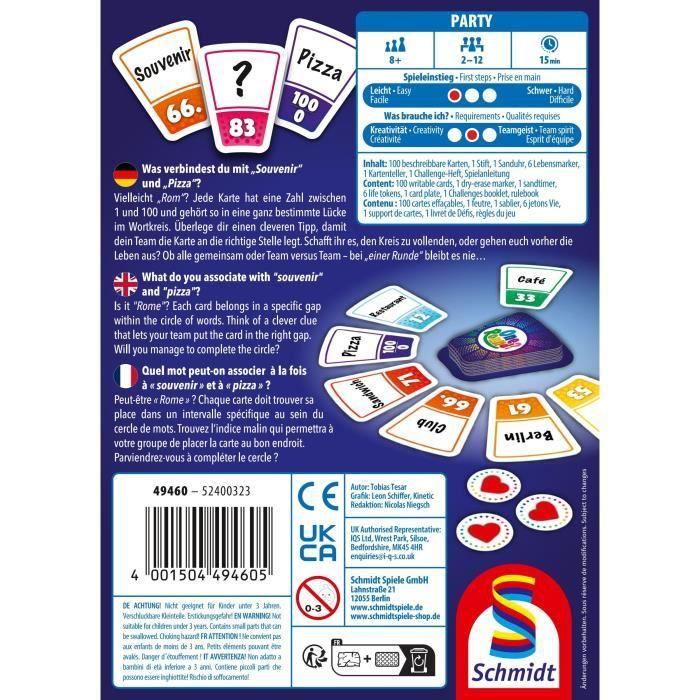 One Round? - Jeu de société - SCHMIDT SPIELE - Dès 8 ans