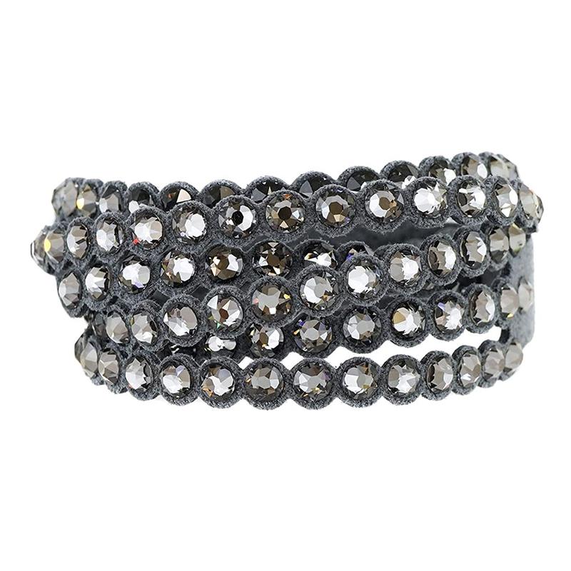 Swarovski Power Stacking Design Bracelet Women s Gray 5512509 серый
