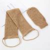 Natural Jute Exfoliating Gloves Spa Quality Bath Massage Gloves Bath Towel Spa Treatment