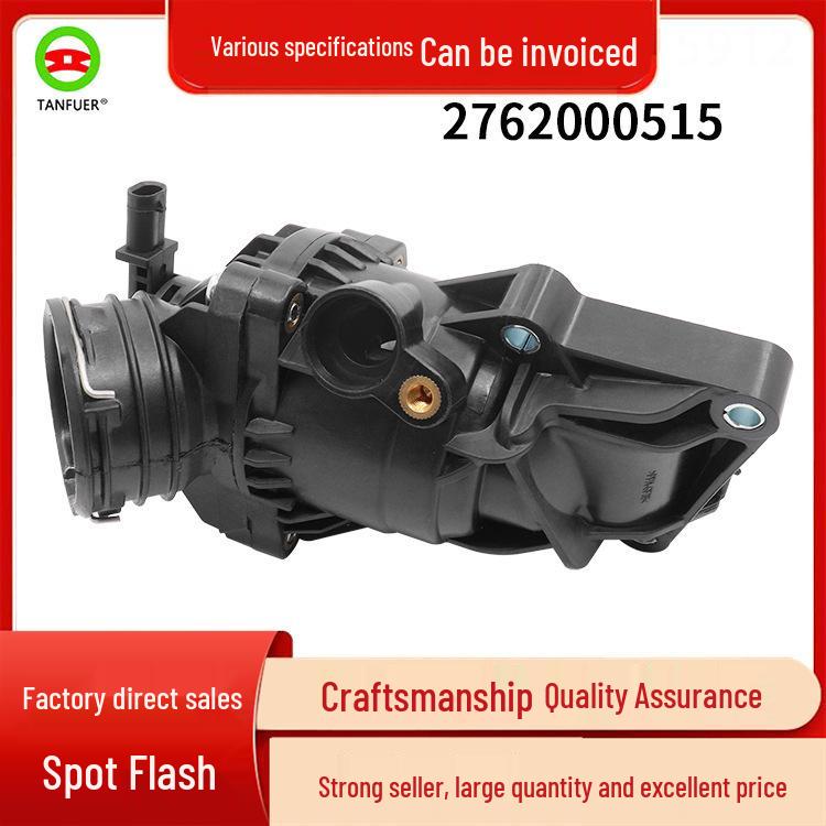 

Mercedes-Benz M276 Coolant Thermostat Assembly with Sensor - High Temperature Resistant 2762000515 2762000015 2762000115