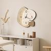 Luminous stones, minimalist modern restaurant creative hanging clock
