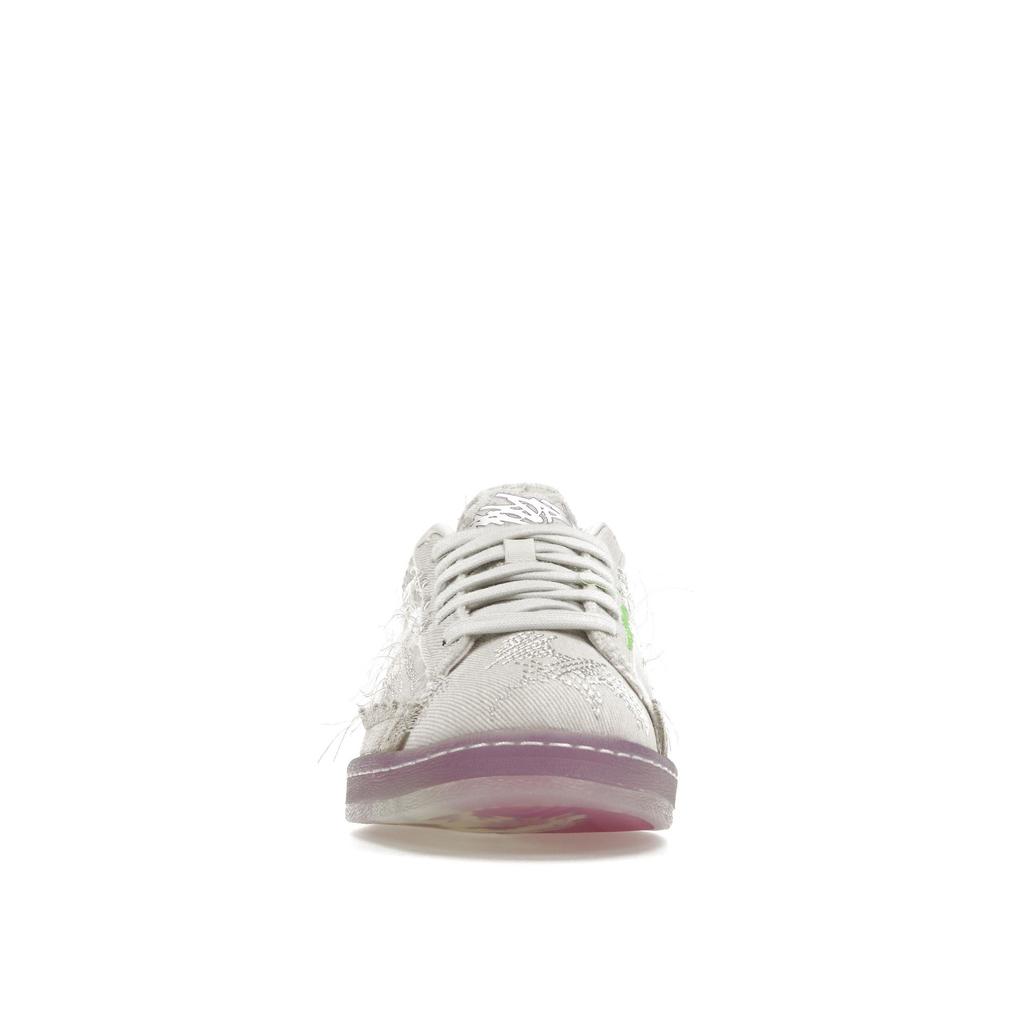 Youth of Paris X Adidas Campus 80s White Unisex Sneakers Crystal-White Grey-One Solar-Green ID6805