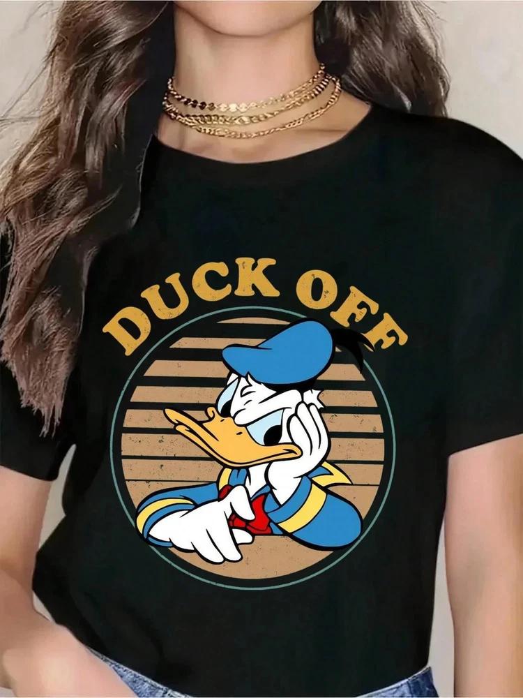 Happy Duck Off Donald Autumn T Shirt Unisex 8 S