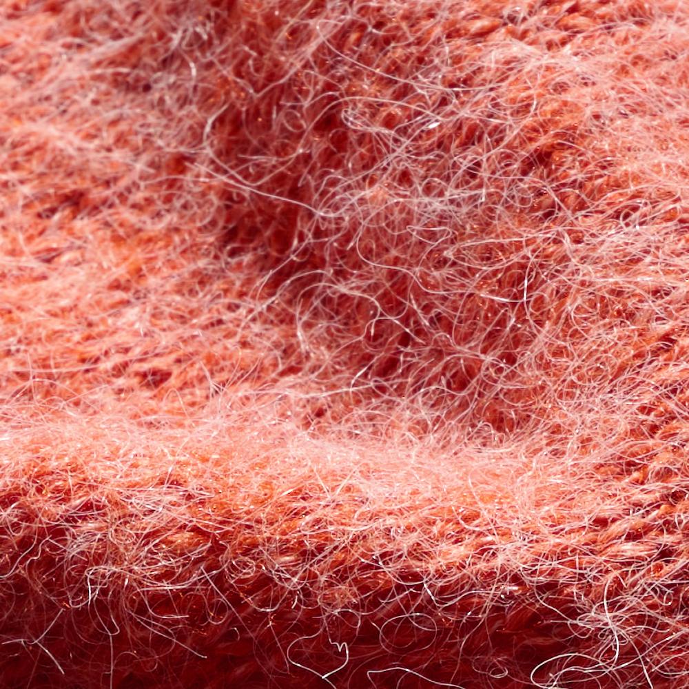 Dyutelo Comfy Cardigan Cherry Orange