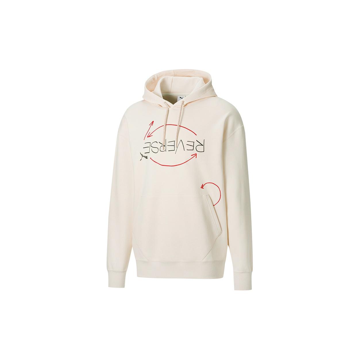 PUMA x Michael Lau Crossover Casual Sports Printing Pullover Beige Men s 530357-75 S