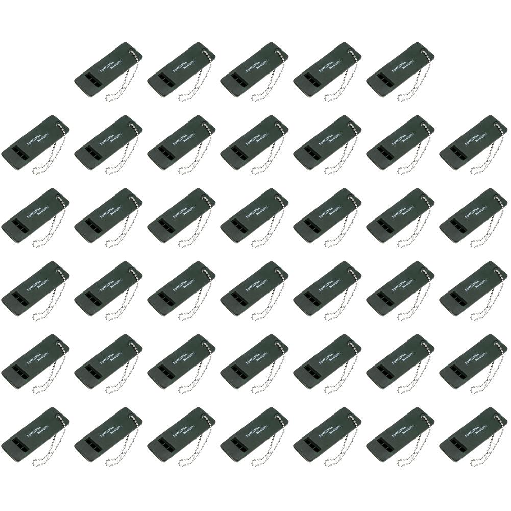 Notfall-Überlebenspfeife Hohe Dezibel Sicherheits-Mehrtonpfeife Rettungssignal Werkzeug für Camping Bergsteigen