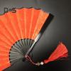 Mini-Faltfächer mit Quasten, leichter Handventilator aus Papier im chinesischen Stil, tragbarer Kühlventilator für den Sommer, Dekoration, Party- und Kostümzubehör