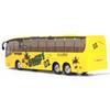 Exquisite 150 Diecast Metal Alloy Bus Toy For Kids With Openable Doors Music Light