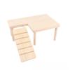 DIY Stairs Toy Jumping Board Hamster Pet Climbing Toy New Wooden Ladder Platform  for Small Pets